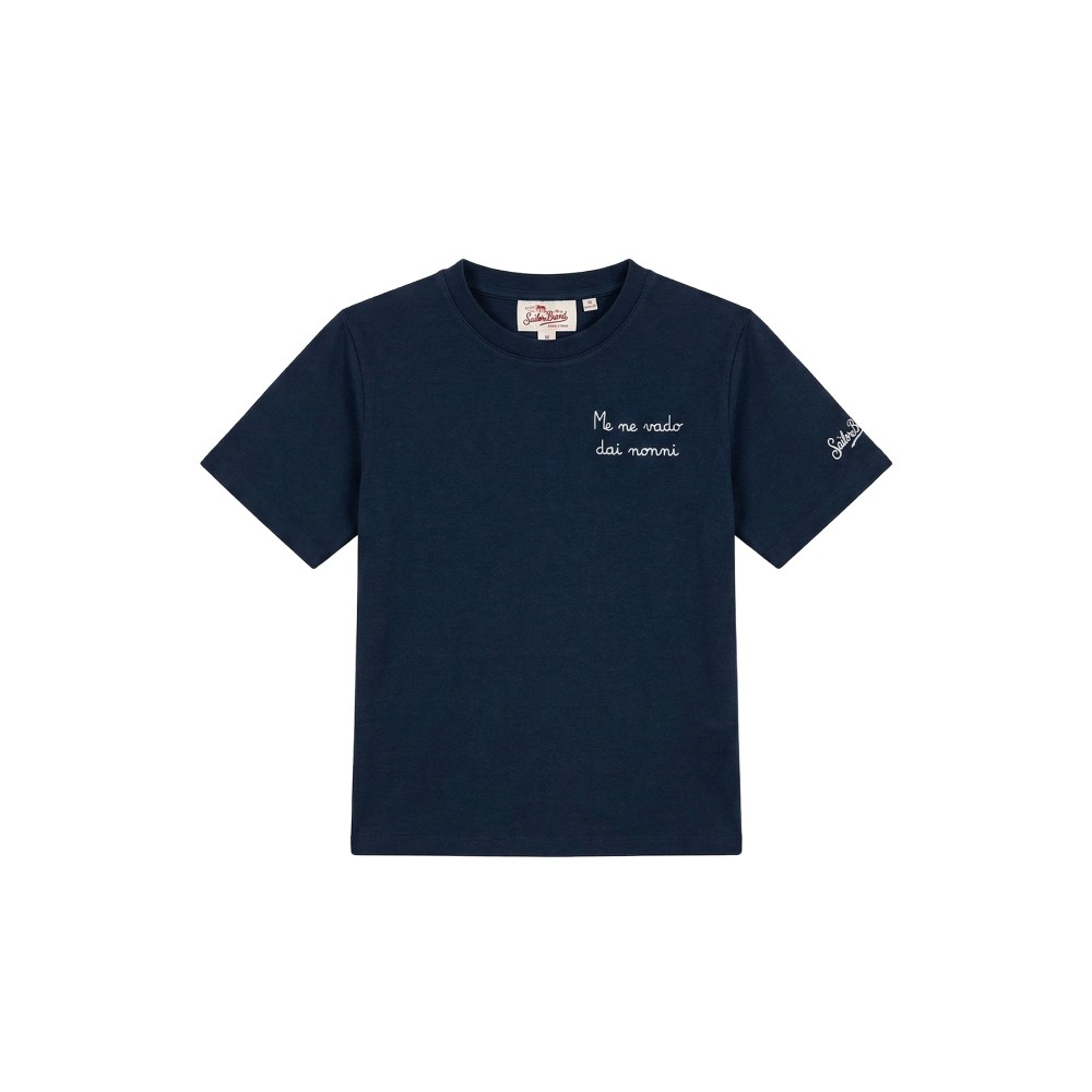 SAINT BARTH T-shirt blu...
