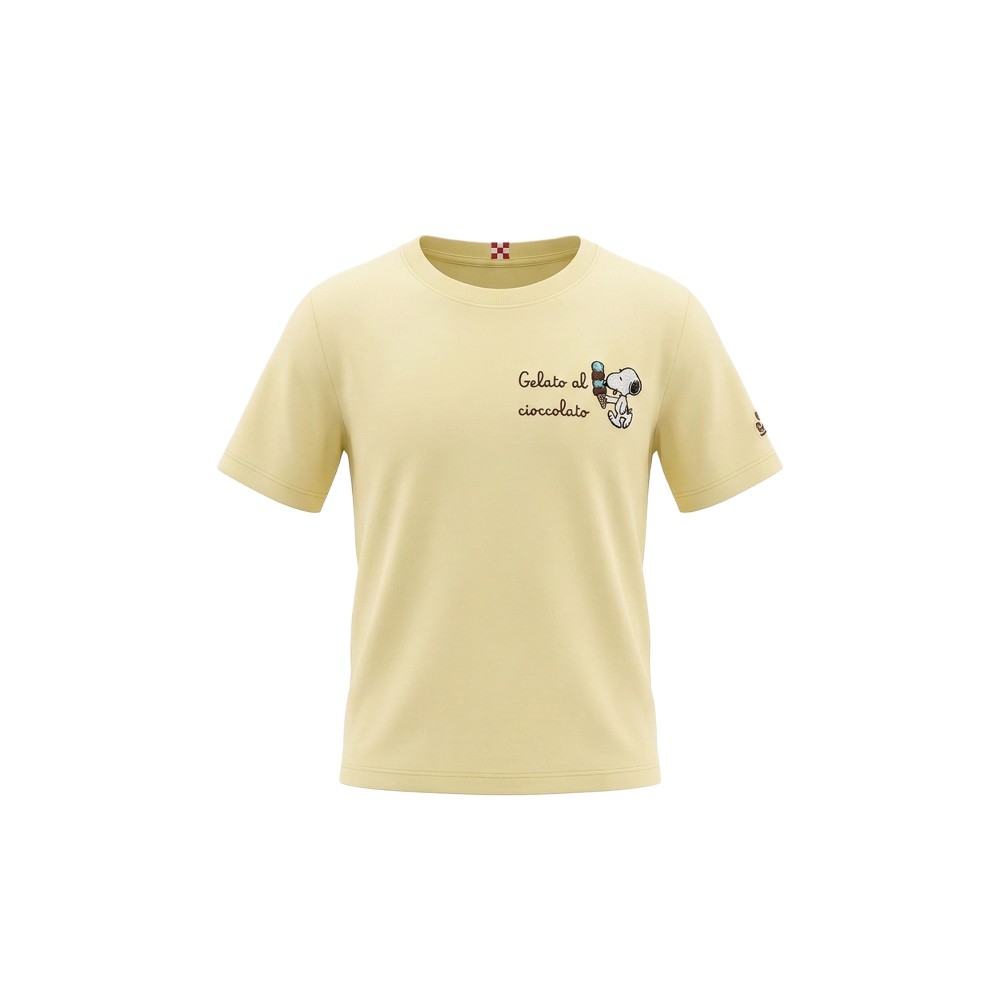 SAINT BARTH T-shirt gialla...