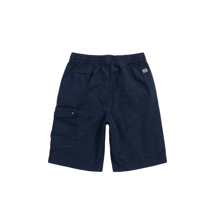 C.P. COMPANY Bermuda blu navy cargo bambino