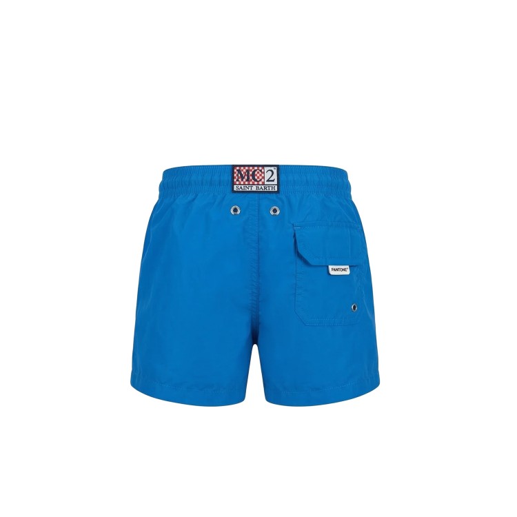SAINT BARTH Boxer mare azzurri bambino