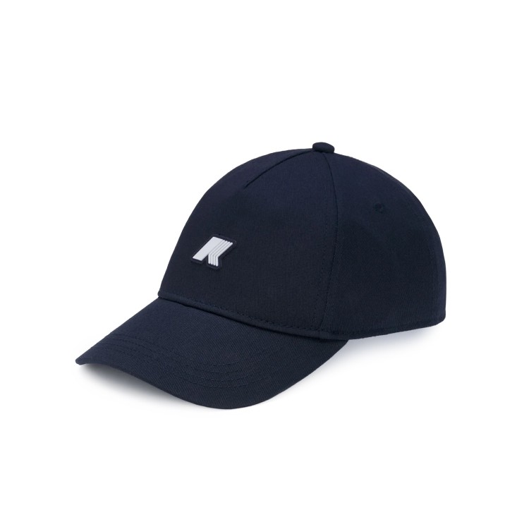 K-WAY Cappellino blu navy con logo bambini
