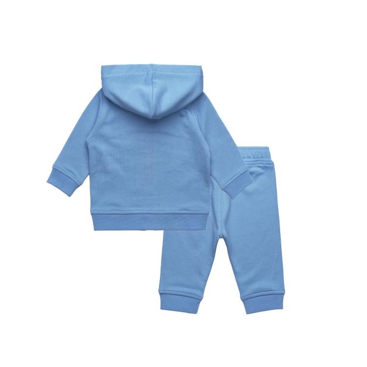 K-WAY Completo celeste in felpa neonato