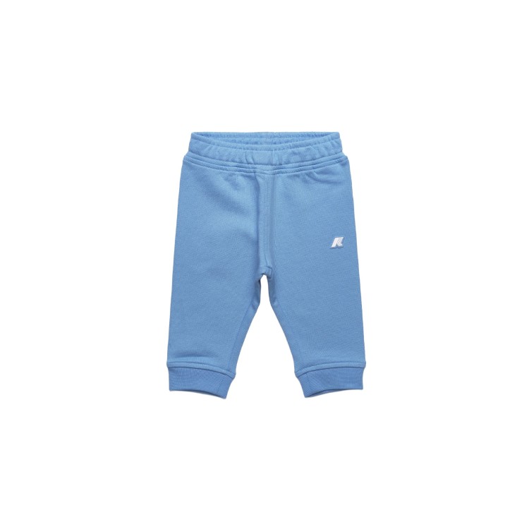 K-WAY Completo celeste in felpa neonato