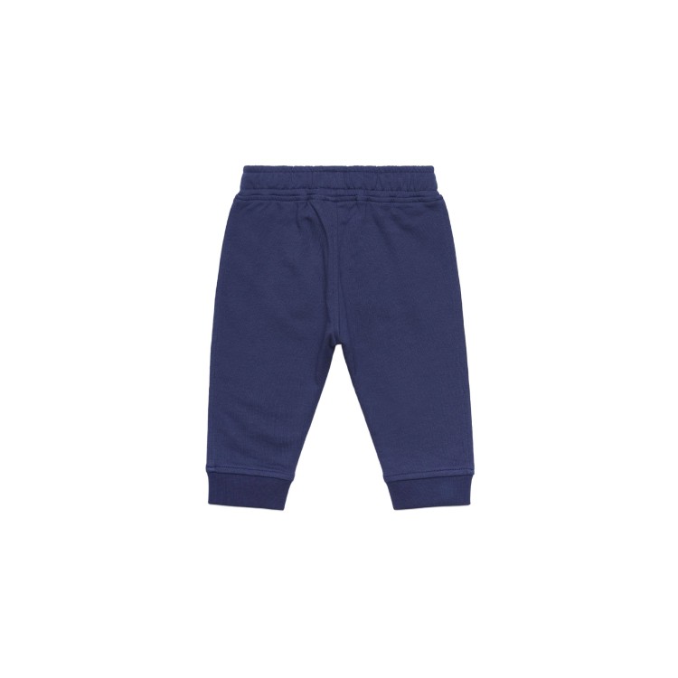 K-WAY Completo blu navy in felpa neonati