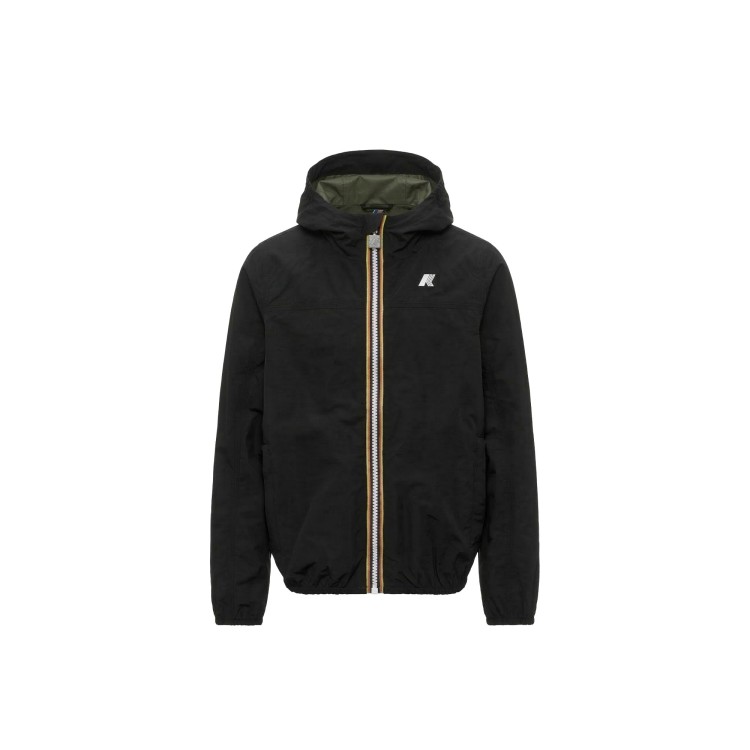 K-WAY Giubbotto nero reversibile bambini