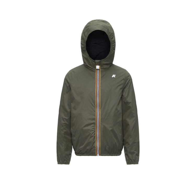 K-WAY Giubbotto nero reversibile bambini