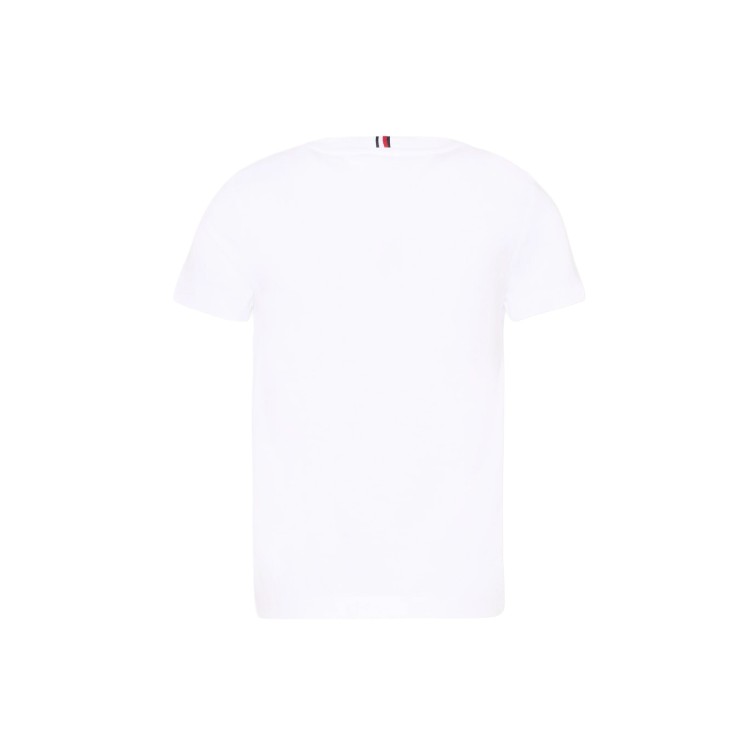 TOMMY HILFIGER T-shirt bianca con logo bambino