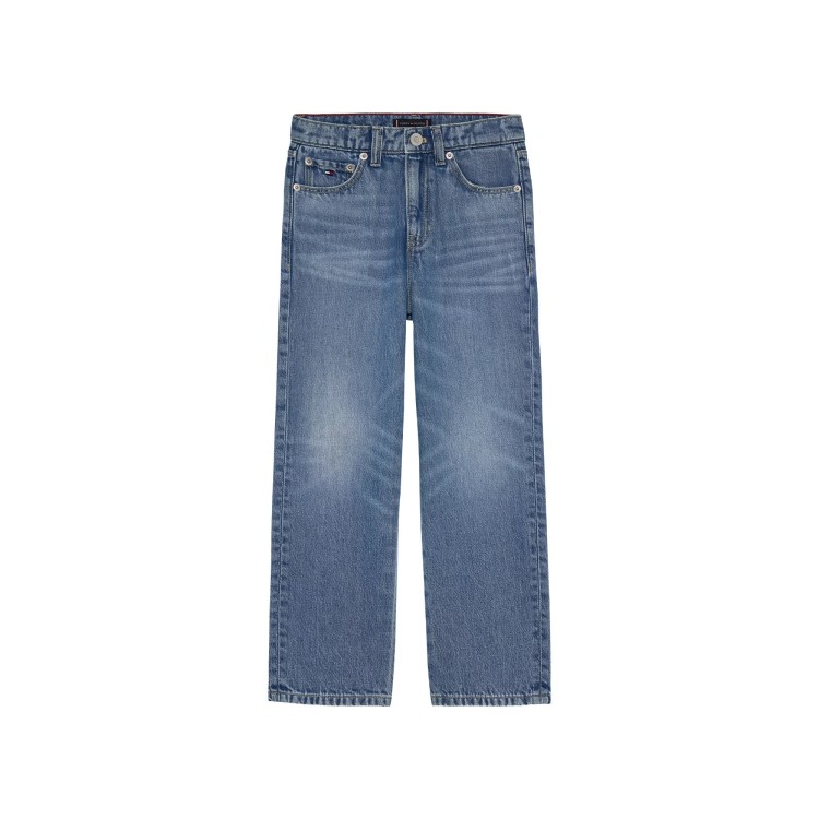 TOMMY HILFIGER Jeans slavati relaxed bambino