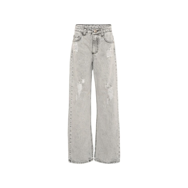 JOHN RICHMOND Jeans grigi effetto vissuto bambino