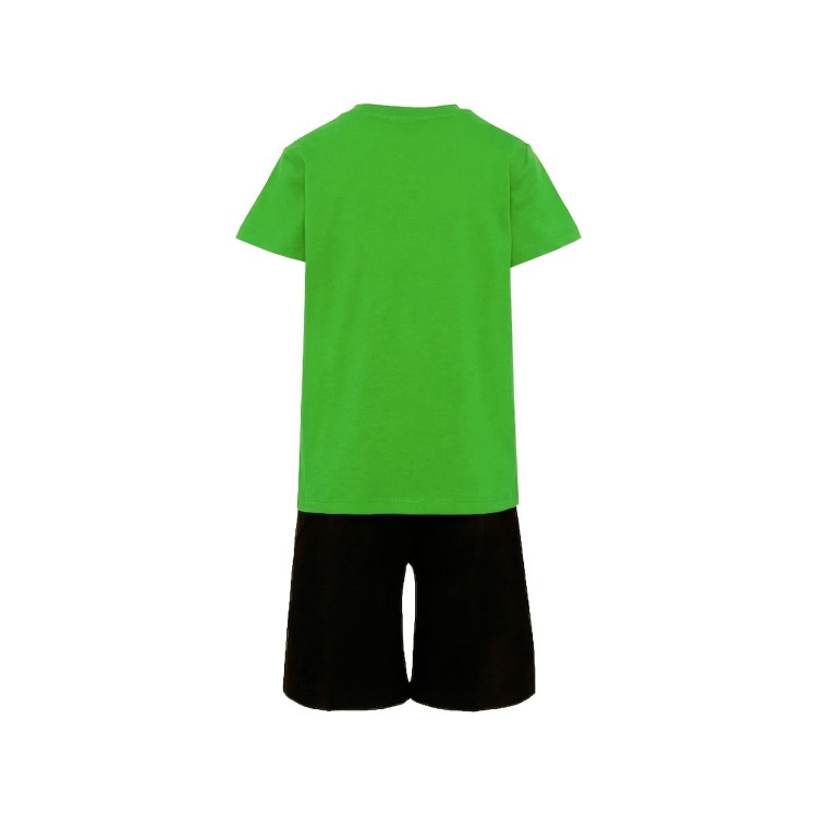 JOHN RICHMOND Completo verde t-shirt e shorts bambino