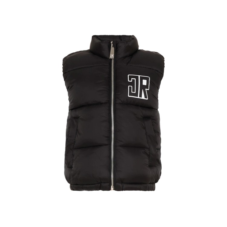 JOHN RICHMOND Gilet imbottito con logo bambino