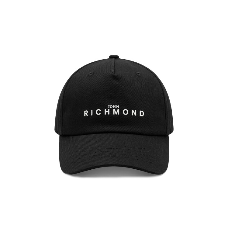 JOHN RICHMOND Cappellino nero baseball con logo bambino