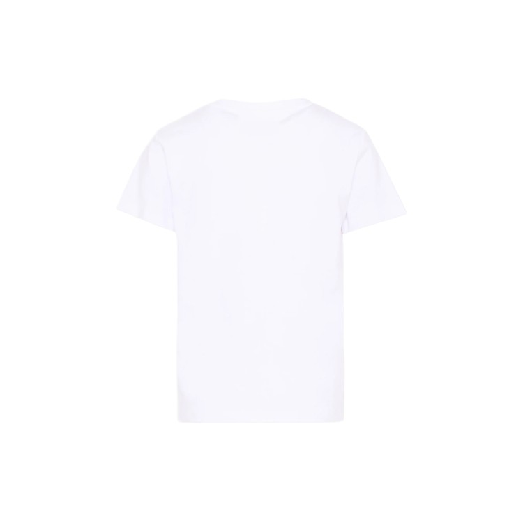 JOHN RICHMOND T-shirt bianca con logo piccolo bambino