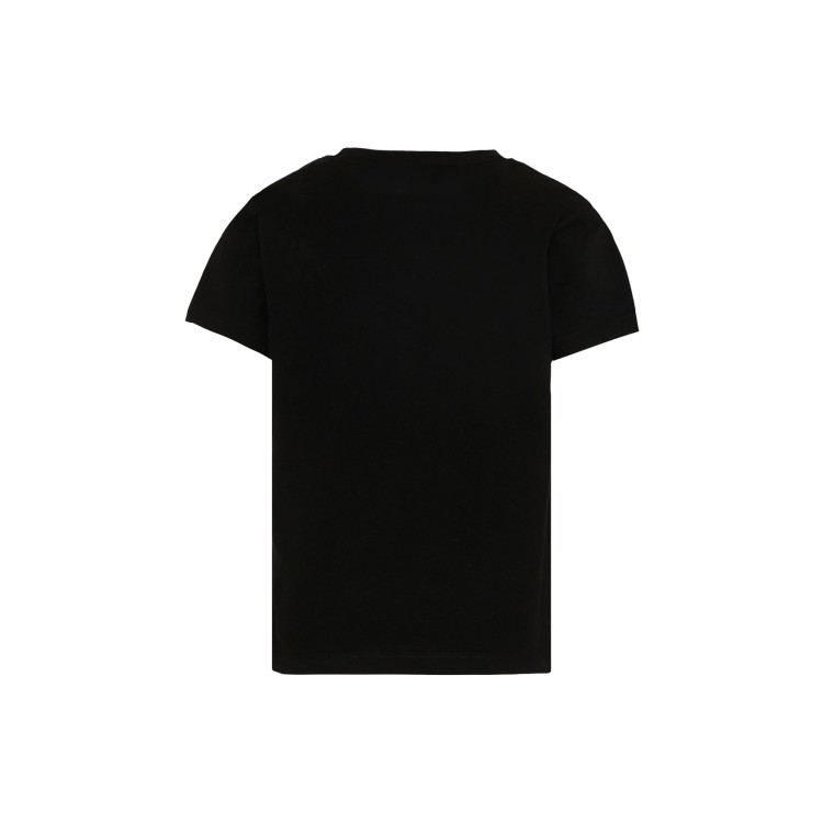 JOHN RICHMOND T-shirt nera con logo piccolo bambino