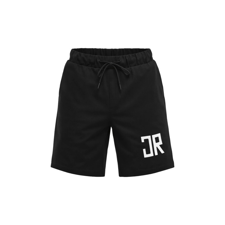 JOHN RICHMOND Completo nero t-shirt e shorts bambino