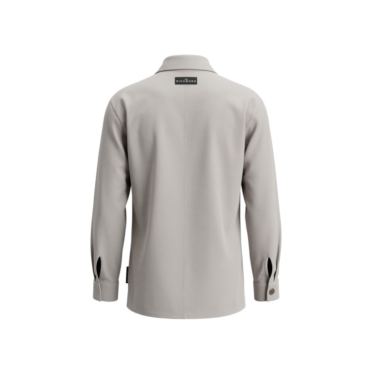 JOHN RICHMOND Camicia grigia con logo bambino