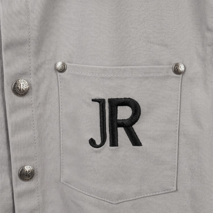 JOHN RICHMOND Camicia grigia con logo bambino