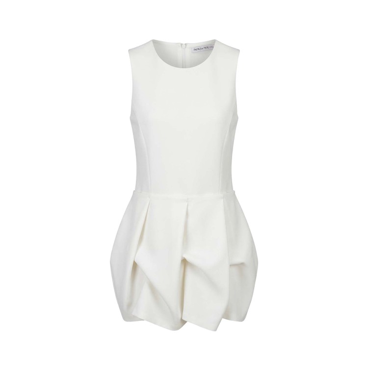 PATRIZIA PEPE Tuta bianca corta bambina