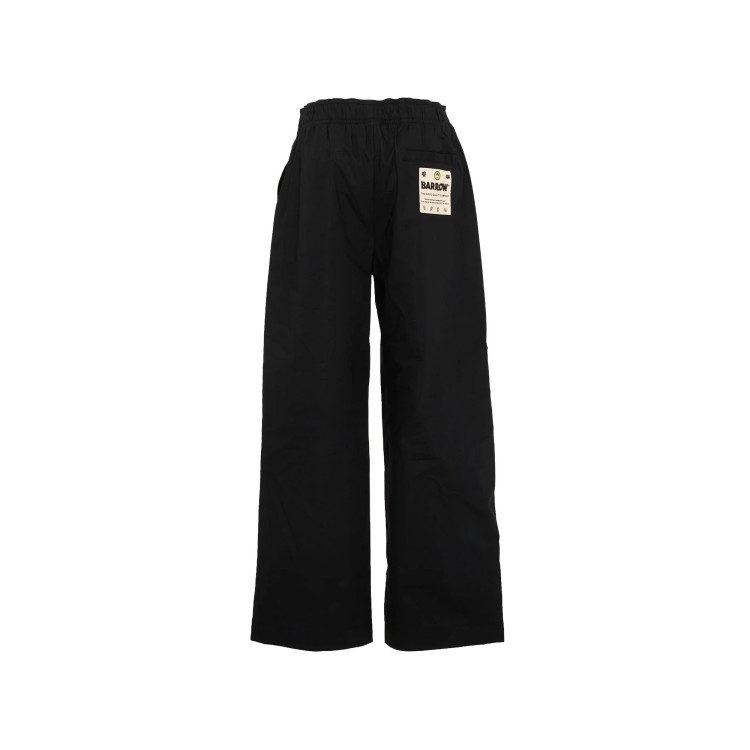 BARROW Pantaloni neri in cotone bambini