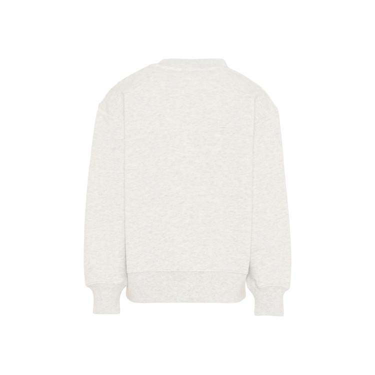 PALM ANGELS Felpa grigia con stampa logo bambino