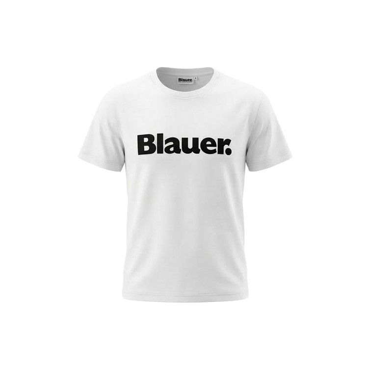 BLAUER T-shirt bianca con logo bambino