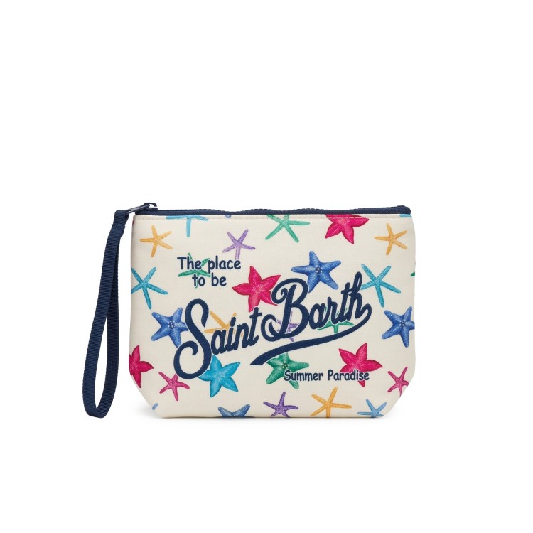 SAINT BARTH Pochette multicolor stelle marine bambina