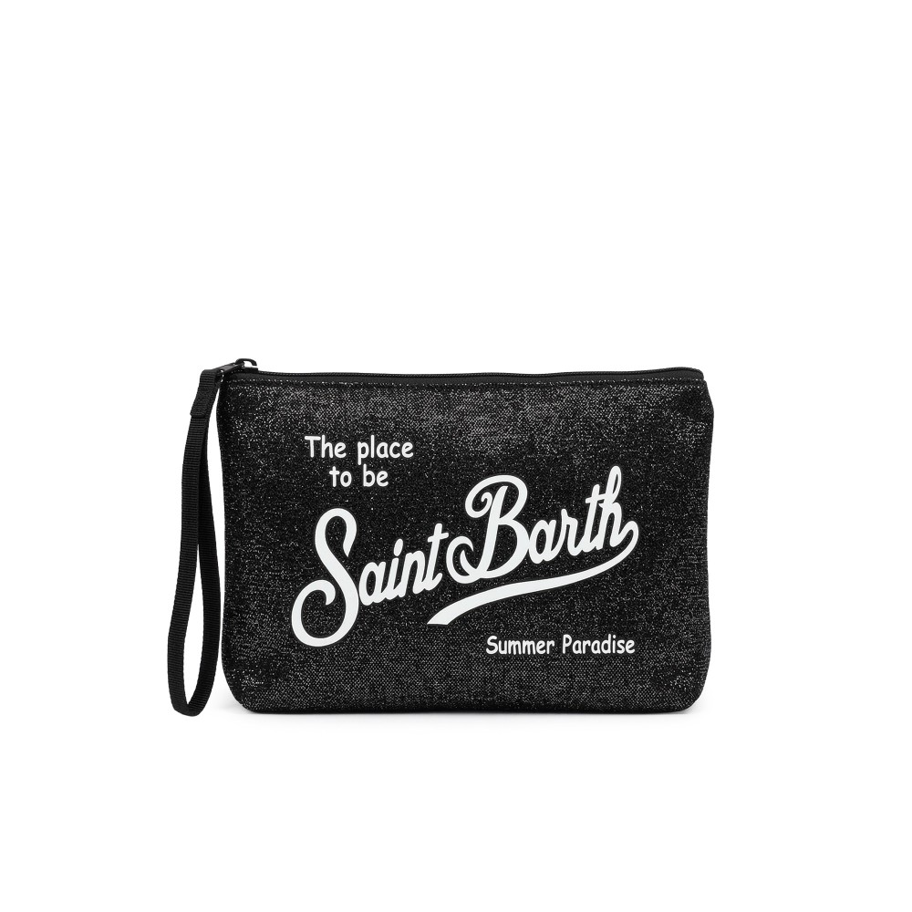 SAINT BARTH Pochette nera...