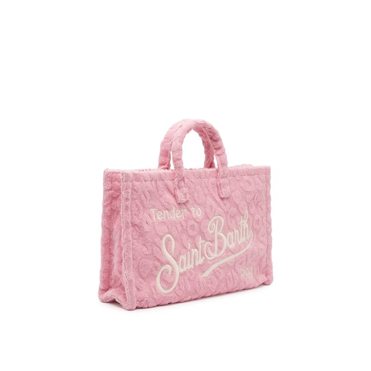 SAINT BARTH Borsa per telefono rosa in spugna bambina