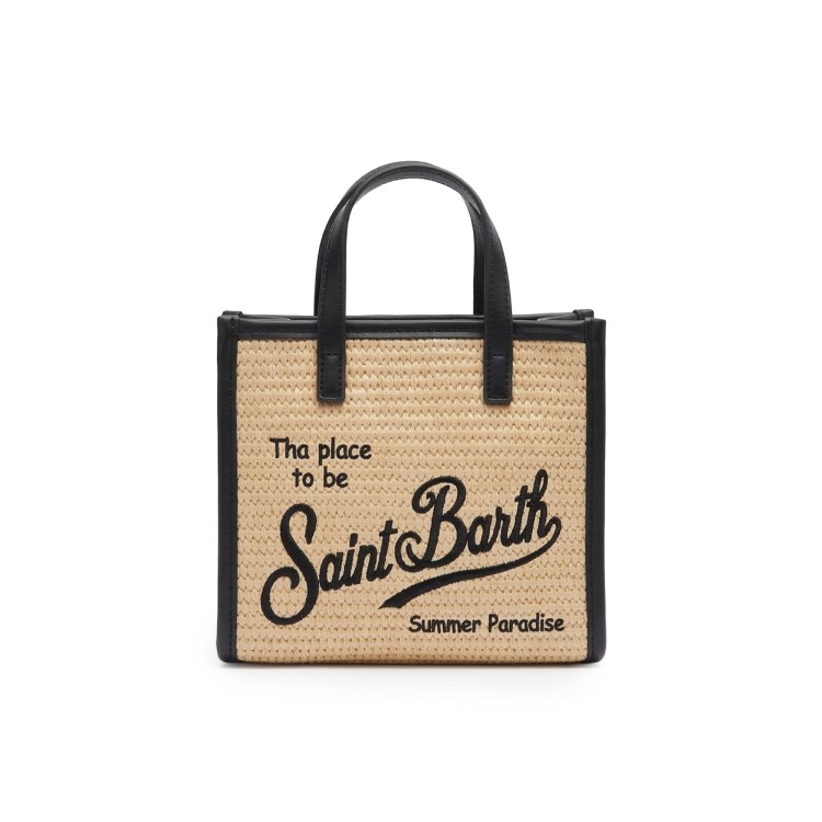 SAINT BARTH Borsa Vivian mini con dettagli neri bambina