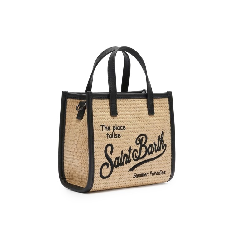 SAINT BARTH Borsa Vivian mini con dettagli neri bambina