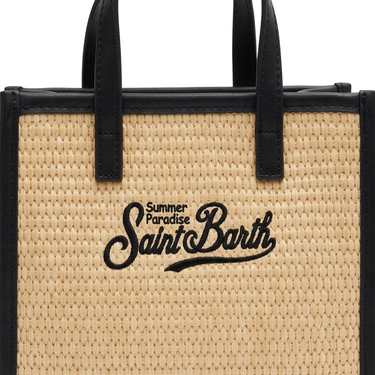 SAINT BARTH Borsa Vivian mini con dettagli neri bambina