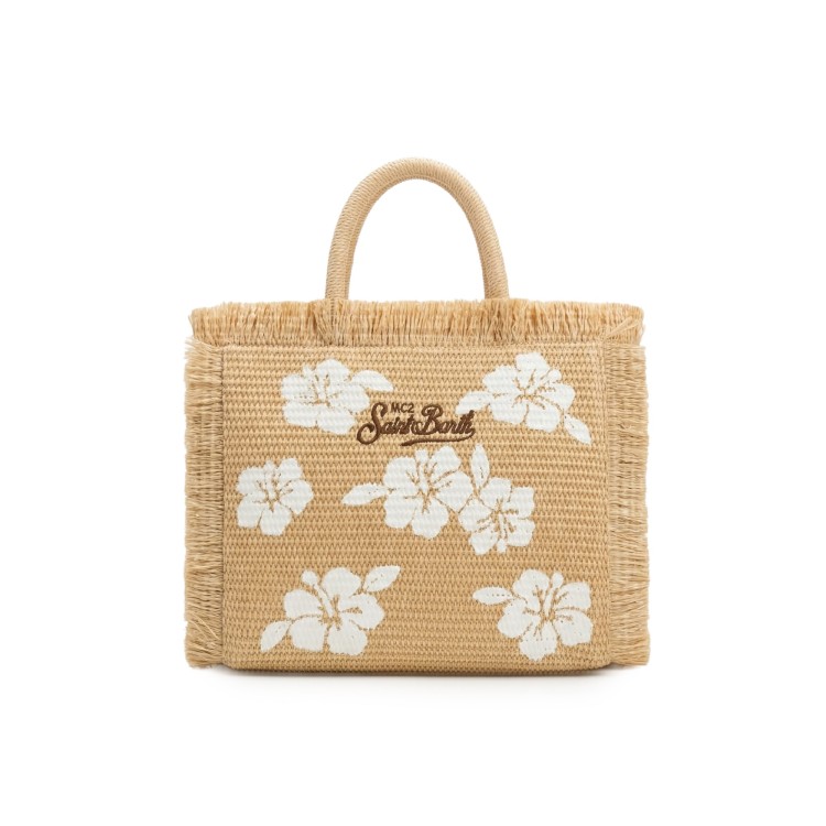 SAINT BARTH Borsa Colette con stampa Hibiscus bambina