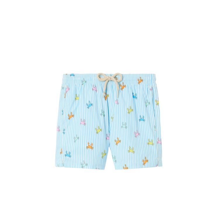 SAINT BARTH Boxer mare celeste granchietti neoneato