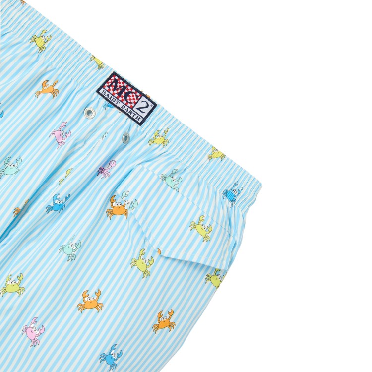 SAINT BARTH Boxer mare celeste granchietti neoneato