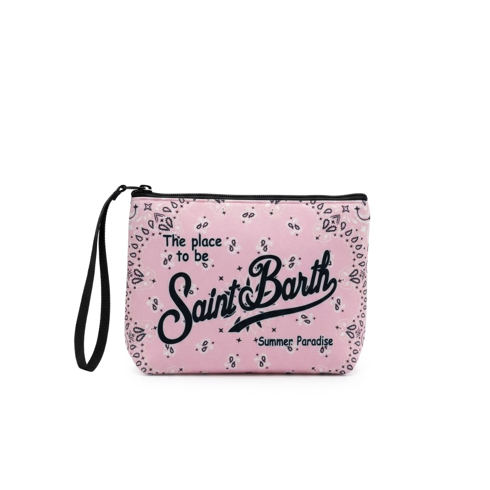 SAINT BARTH Pochette rosa...