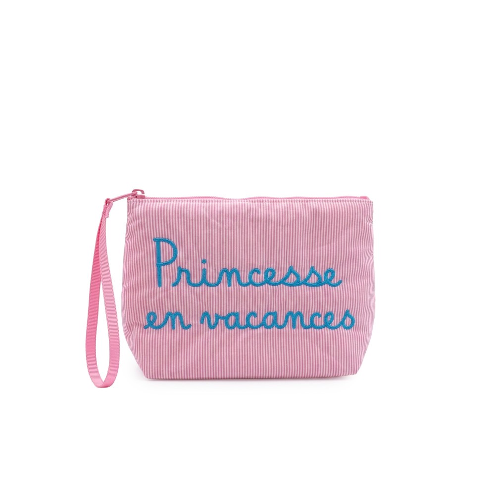 SAINT BARTH Pochette rosa a...