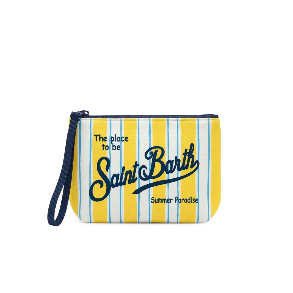 SAINT BARTH Pochette gialla...