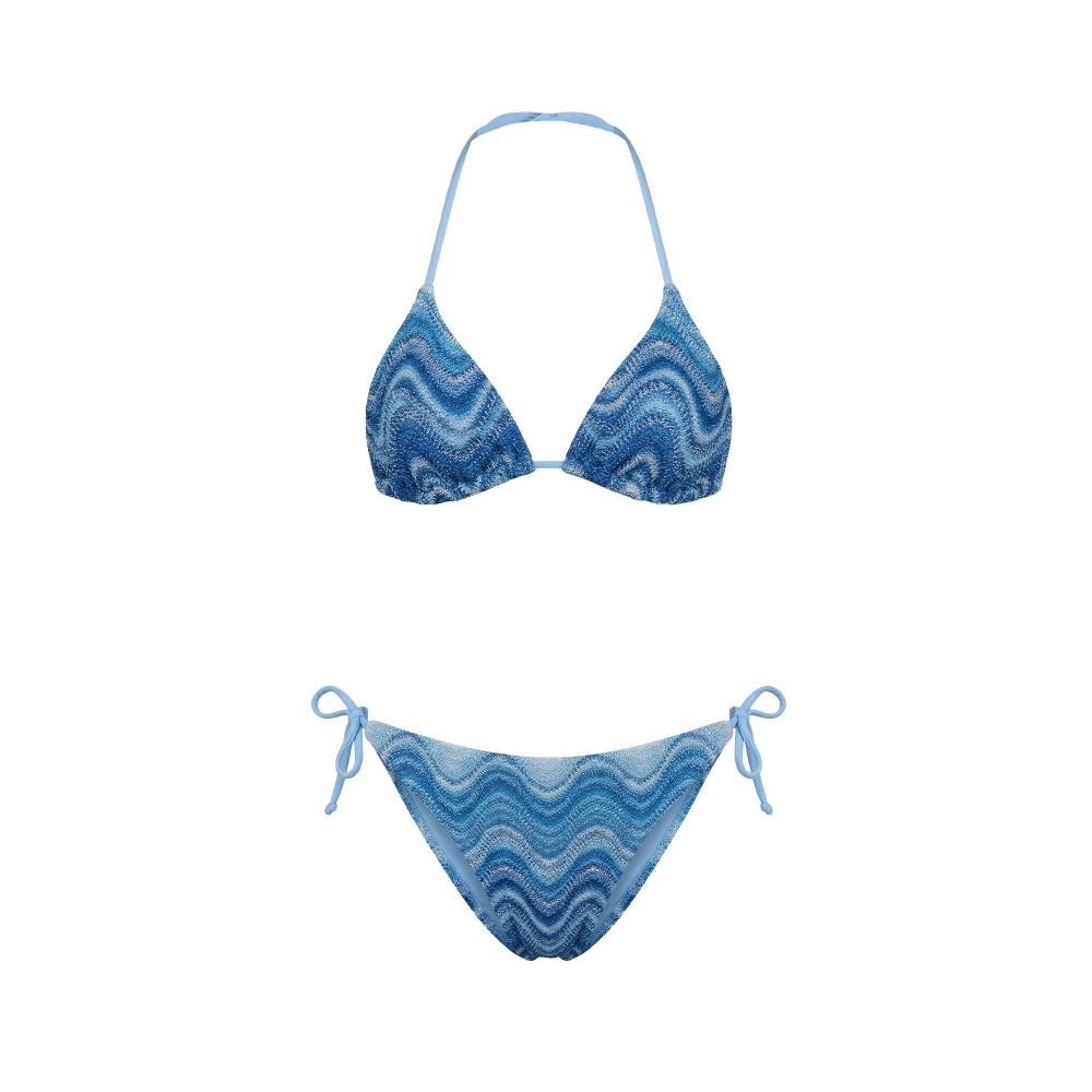 SAINT BARTH Bikini celeste...