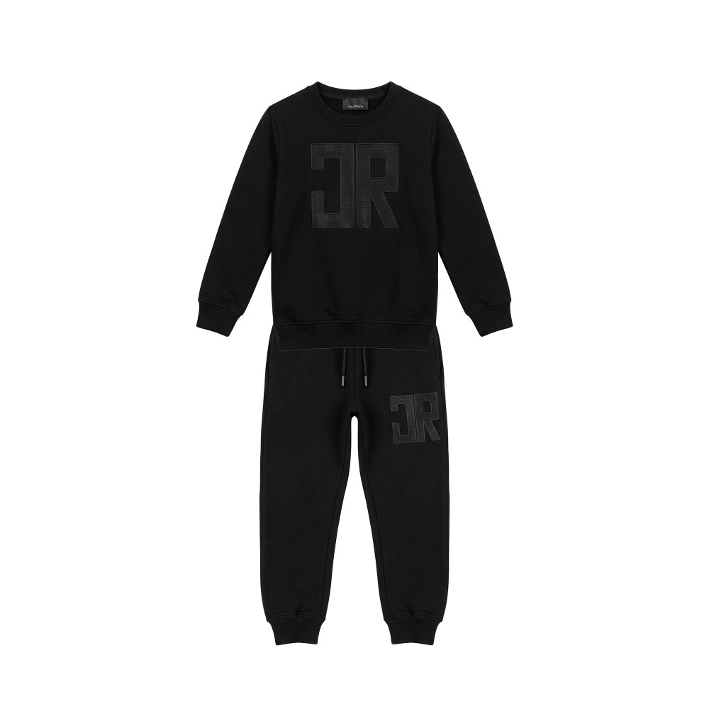 JOHN RICHMOND Tuta nera in...