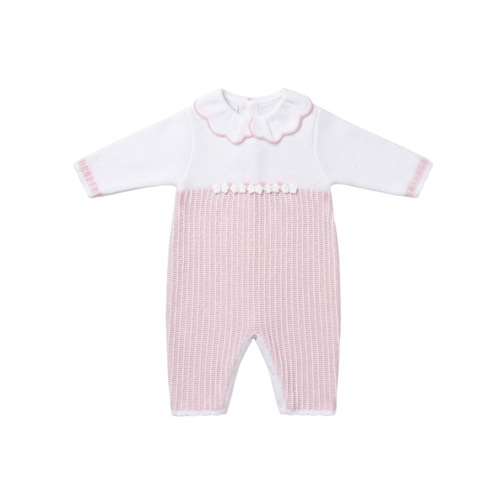 MARLU' Tutina bianca e rosa...