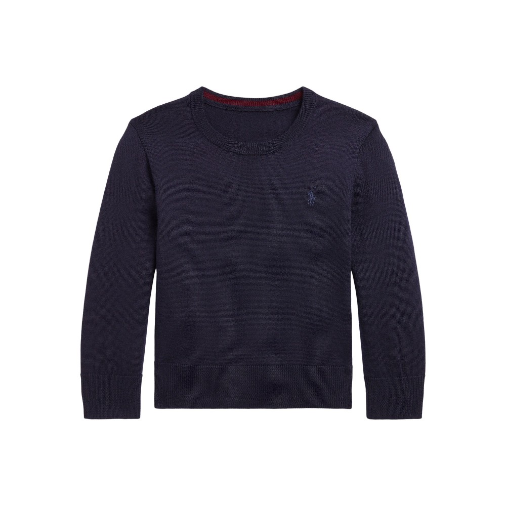 RALPH LAUREN Maglione blu...