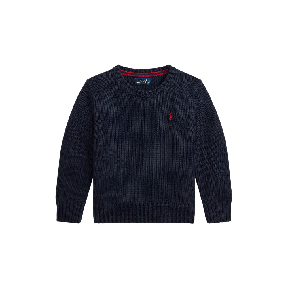 RALPH LAUREN Maglia navy in...