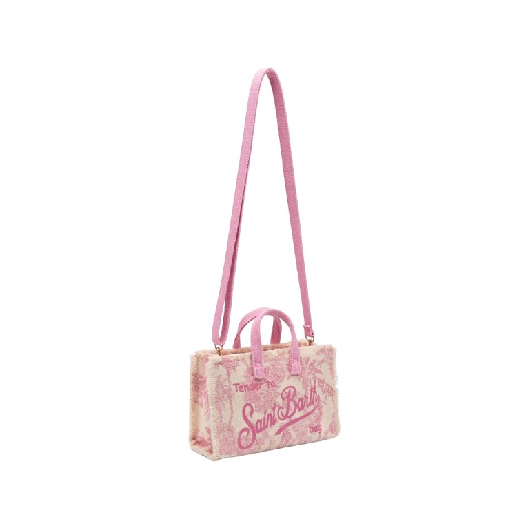 SAINT BARTH Borsa per telefono jungle oceania rosa bambina