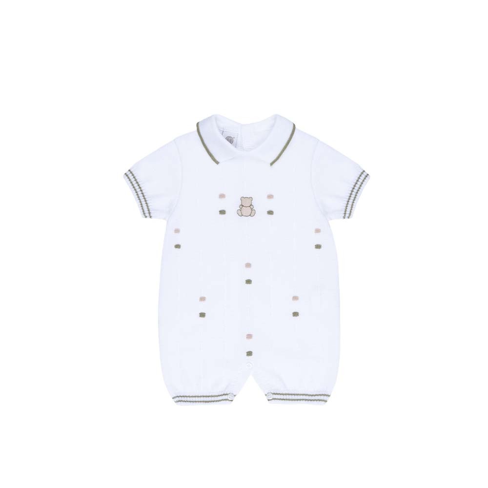 MARLU' Tutina corta bianca...