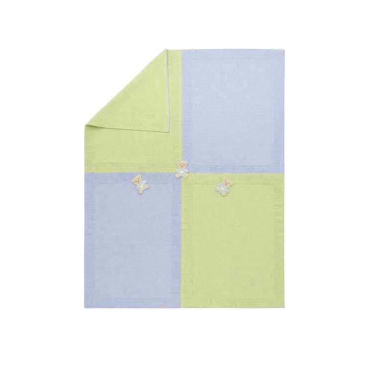 MARLU' Copertina celeste e lime neonato