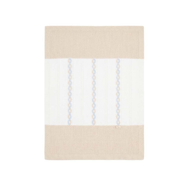 MARLU' Copertina bianca e sabbia neonato