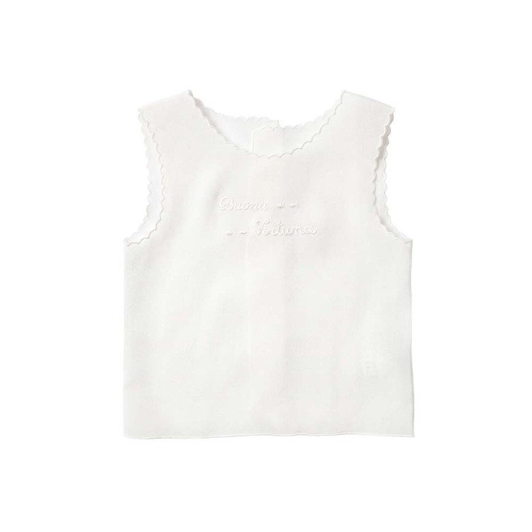 MARLU' Camicina della fortuna in seta neonati