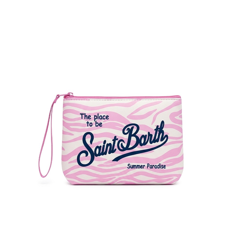 SAINT BARTH Pochette rosa...