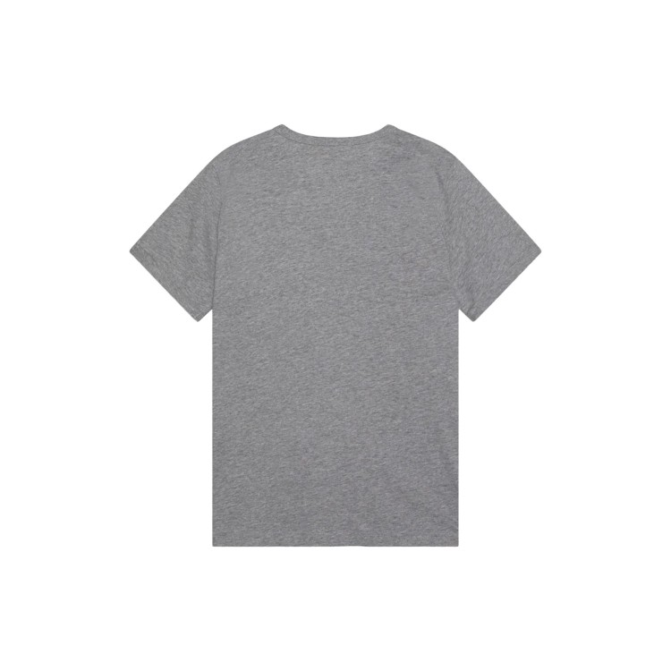 STELLA McCARTNEY T-shirt grigia con stella e frange bambina