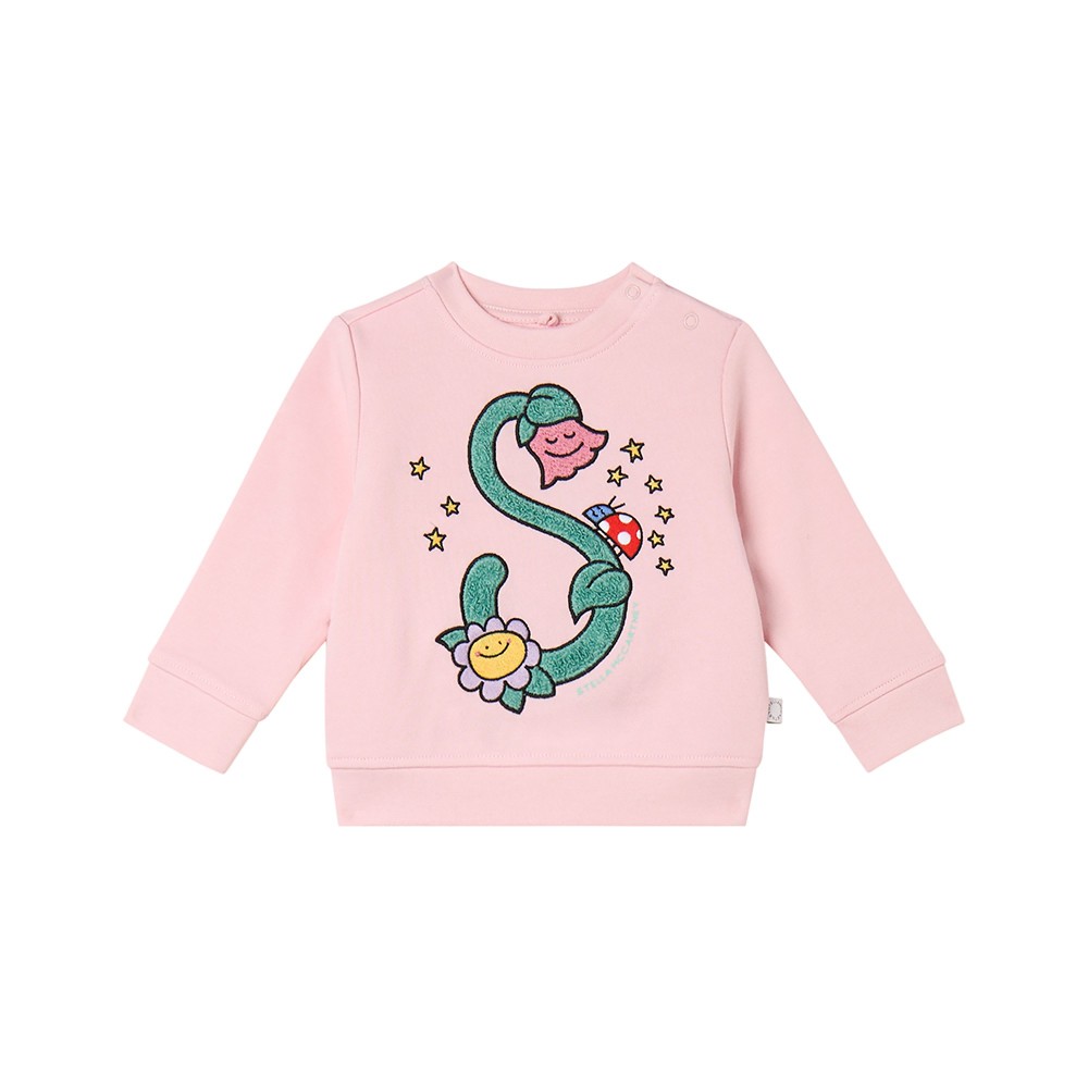 STELLA McCARTNEY Felpa rosa...